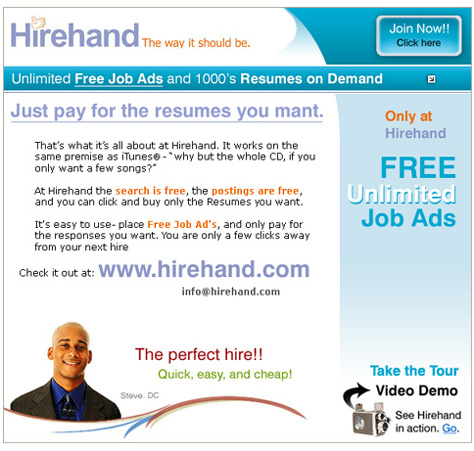 Email newsletter design