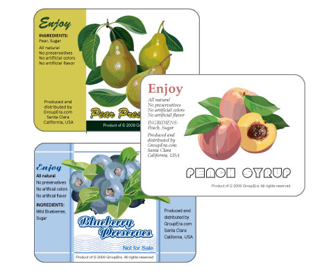 Product Label Design