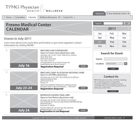Graphical User Interface GUI Design