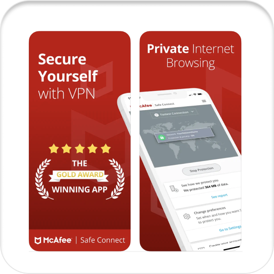 McAfee Safe Connect