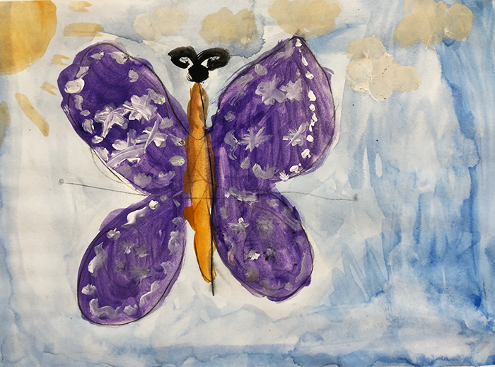Diana Butterfly artwork full size