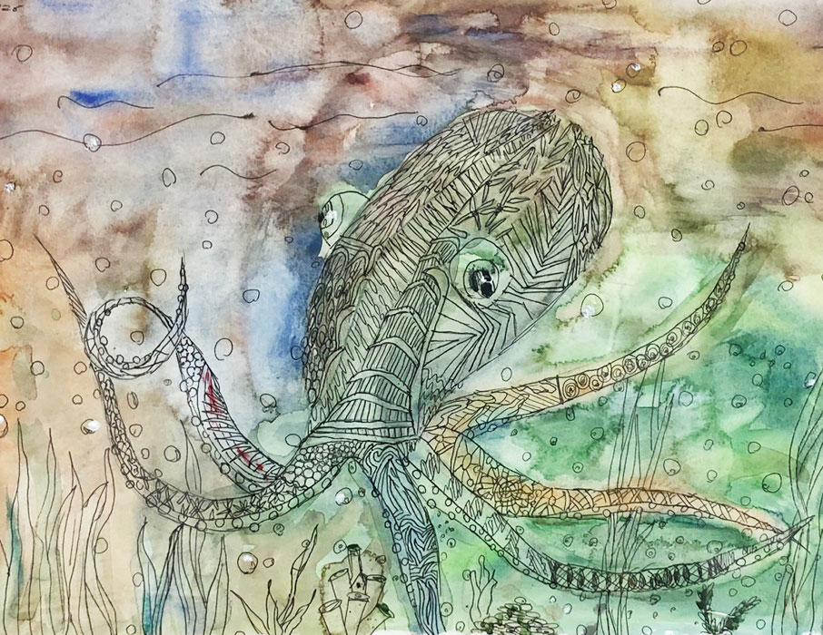 Noor Octopus artwork full size