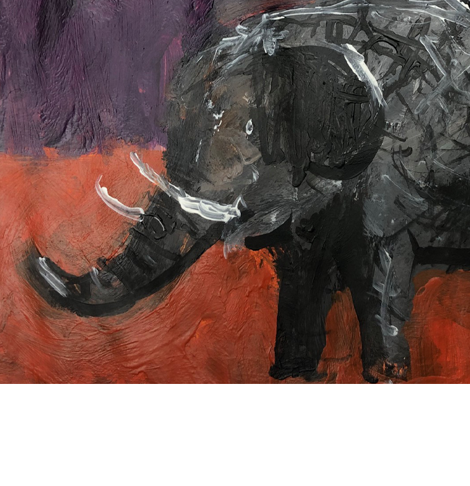 Ruthvik Elephant artwork