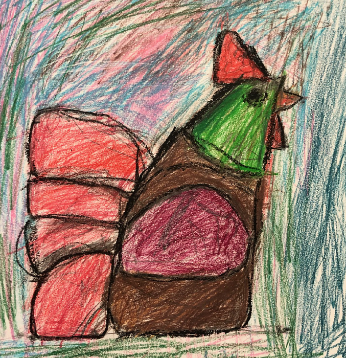 Ruthvik Rooster artwork