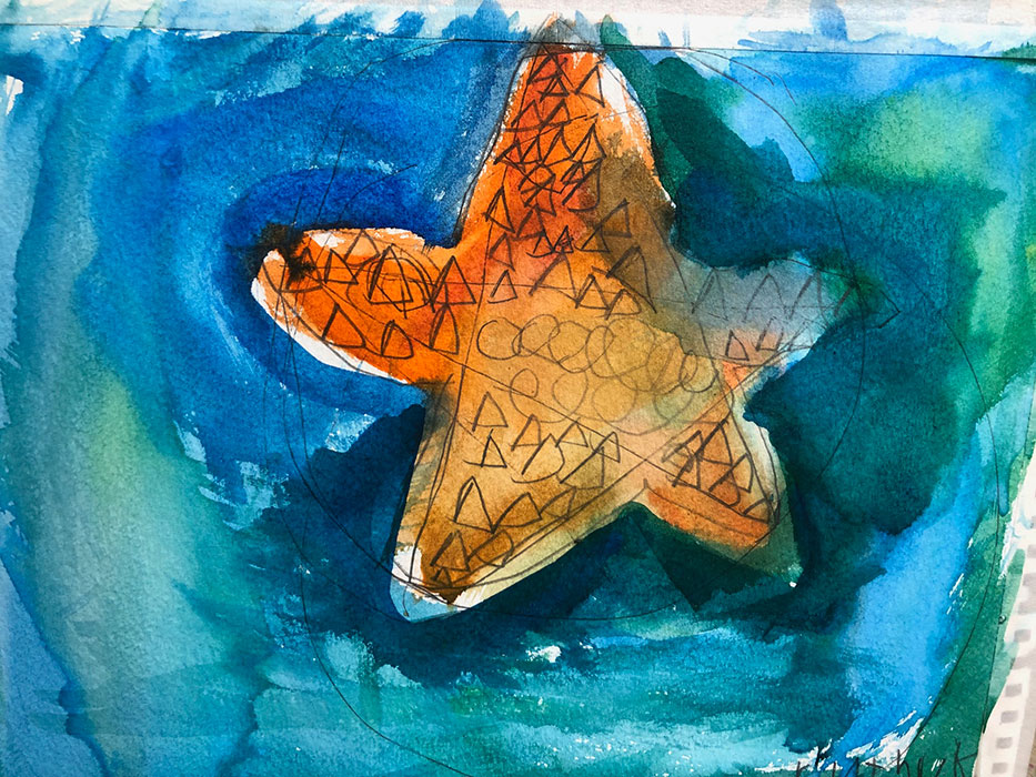 Ruthvik Starfish artwork full size